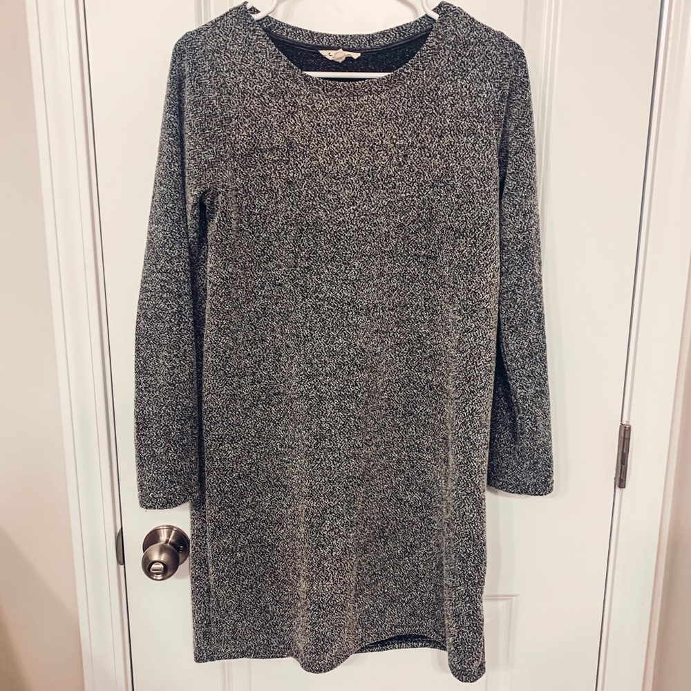 🌟 3 FOR $25 | Gray Sweater Dress